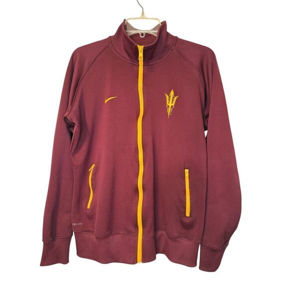 Arizona State Sun Devils Full Zip Track Jacket Youth XL Nike Dri-Fit - Picture 1 of 14